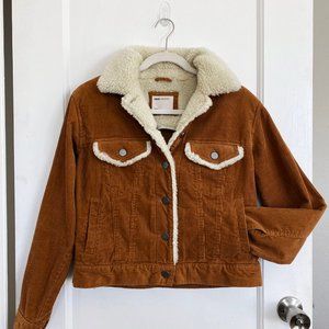 SOLD. ASOS Jacket with Fleece Collar